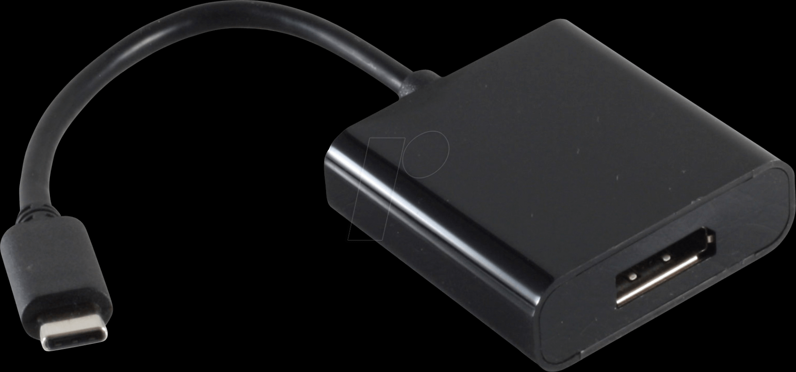 Image S-CONN shiverpeaks BS14-05002 Videokabel-Adapter USB Typ-C DisplayPort Schwarz 