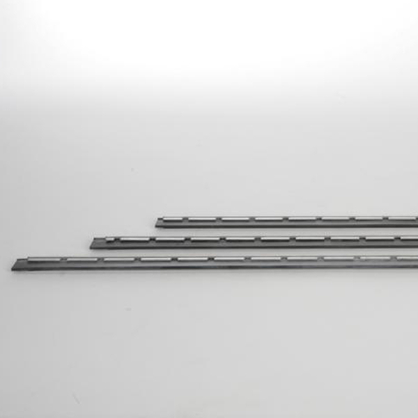 Image S-Schiene 15 cm komplett mit hartem Gummi, Schiene Edelstahl | NE15H passend für Griffe: S-Wischer-Griff Artikel ||68572||, ErgoTec® Artikel ||68597||, ||68607||, ||68608|| 