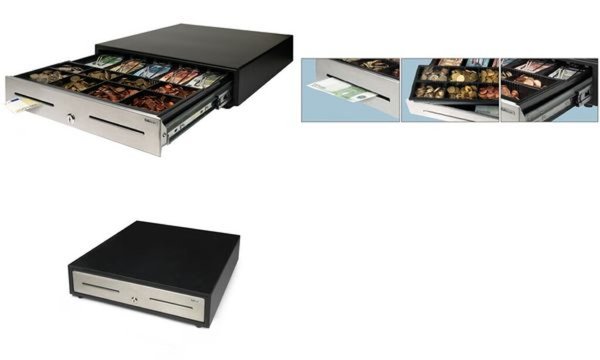Image SAFESCAN HD-4646S - Cash Drawer - Schwarz, Silber (132-0427)