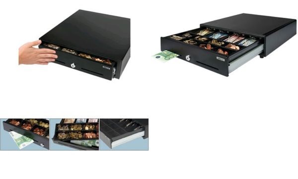 Image SAFESCAN SD-3540 - Cash Drawer - Schwarz (132-0424)