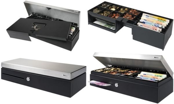 Image SAFESCAN SD-4617S - Cash Drawer - Schwarz, Silber (132-0498)