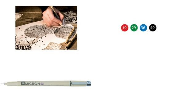 Image SAKURA Fineliner PIGMA MICRON 02, s chwarz (8012069)