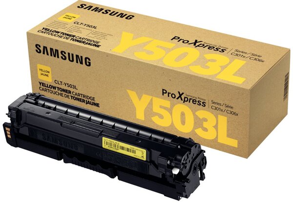 Image SAMSUNG CLT Y503L Gelb Tonerpatrone (SU491A)