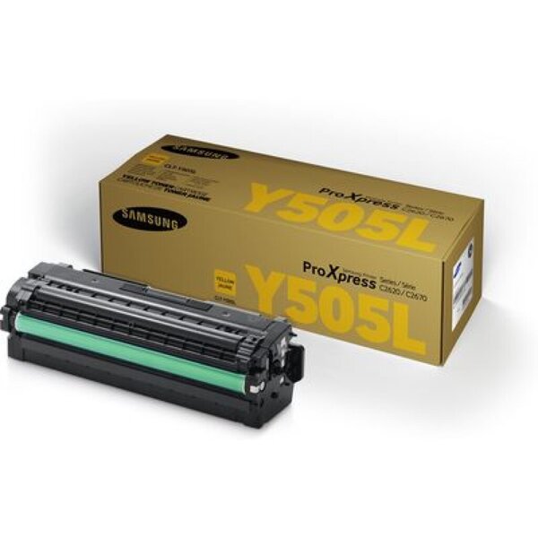 Image SAMSUNG CLT Y505L Gelb Tonerpatrone (SU512A)