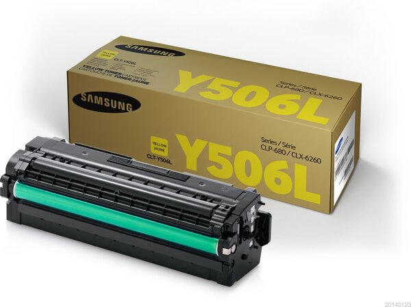 Image SAMSUNG CLT Y506L Gelb Tonerpatrone (SU515A)