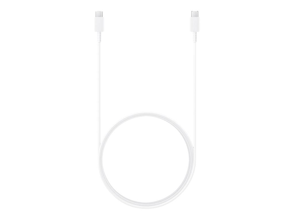 Image SAMSUNG EP-DX310JWEG USB-Kabel USB-C zu USB-C, 1.8m, weiß