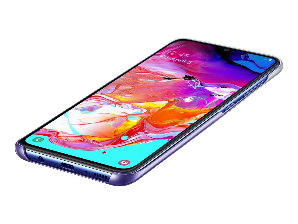 Image SAMSUNG Gradation Cover für A705F Samsung Galaxy A70 - violet (EF-AA705CVEGWW)