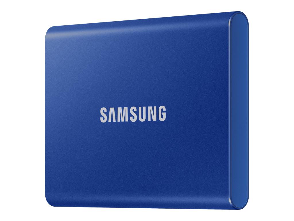 Image SAMSUNG SSD PORTABLE T7 500GB indigo blue