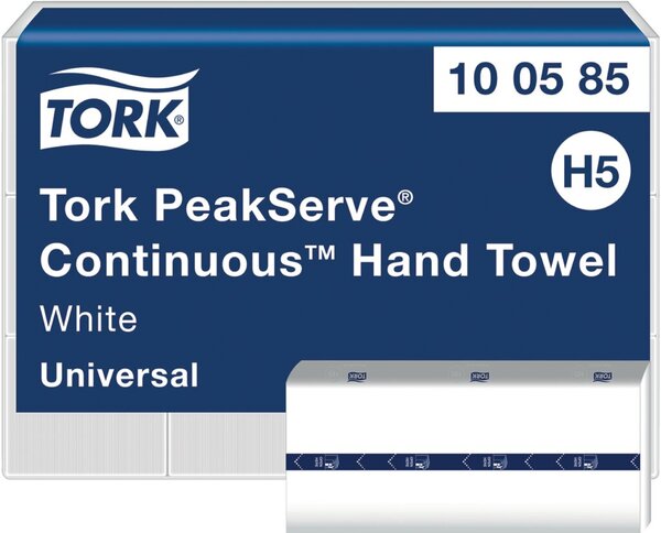 Image TORK PeakServe Endlos-Handtuchpapier, 201 x 225 mm, weiß
