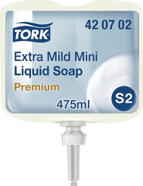 Image Mini-Flüssigseife, extramild, 475 ml, parfumfrei, S2 System