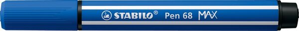 Image STABILO Fasermaler Pen 68 MAX, mittelblau