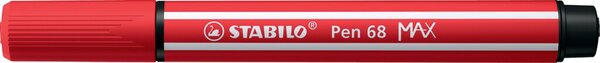Image STABILO Fasermaler Pen 68 MAX, hellrot
