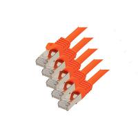 Image SCONN TP-Patchkabel S/FTP PIMF Rohkabel Cat.7 (VE5) orange 2,0m