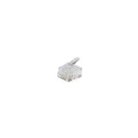 Image SCONN Western-Stecker 6/4 RJ11 6(4)vergoldet)f.Rundkabel