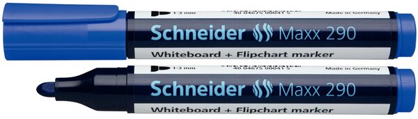 Image Schneider Maxx 290 Whiteboard- und Flipchart-Marker schwarz 2,0 - 3,0 mm, 1 St.