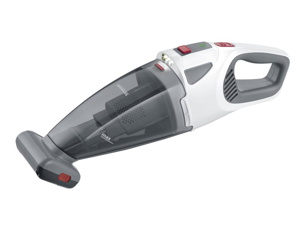 Image SEVERIN HV 7146 S´POWER 4-in-1 kabelloser Akku Handstaubsauger weiss/grau