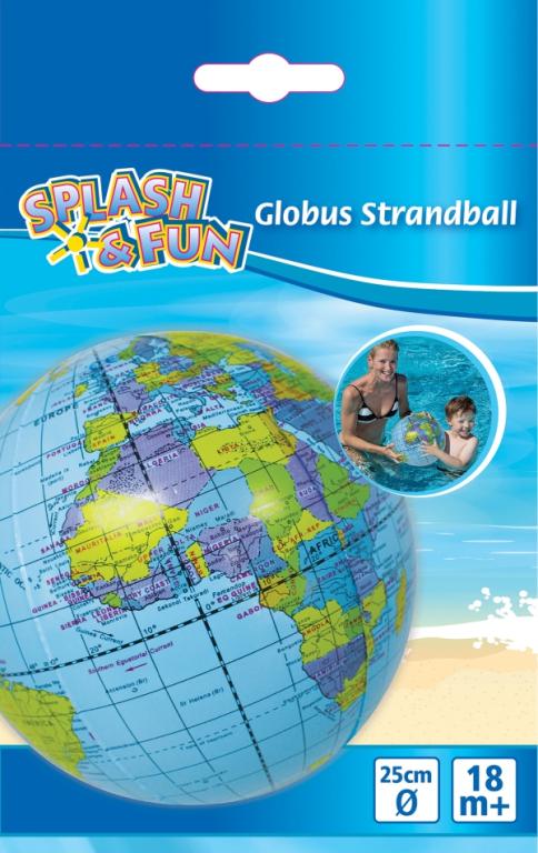 Image SF Strandball Globus, # 25cm, Nr: 77802321