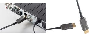Image SHIVERPEAKS BASIC-S AOC-HDMI Kabel, 4K, schwarz, 10 m HDMI A Stecker - HDMI A S