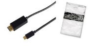 Image SHIVERPEAKS BASIC-S Displayport - USB 3.1 Kabel, 1,8 m DisplayPort Stecker - US