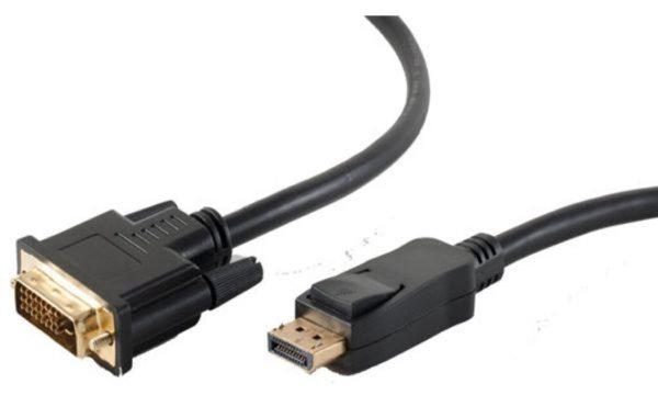 Image SHIVERPEAKS BASIC-S Displayport DVI-D 24+1 Kabel, 1,0 m 20 Pol Stecker 24+1 Pol