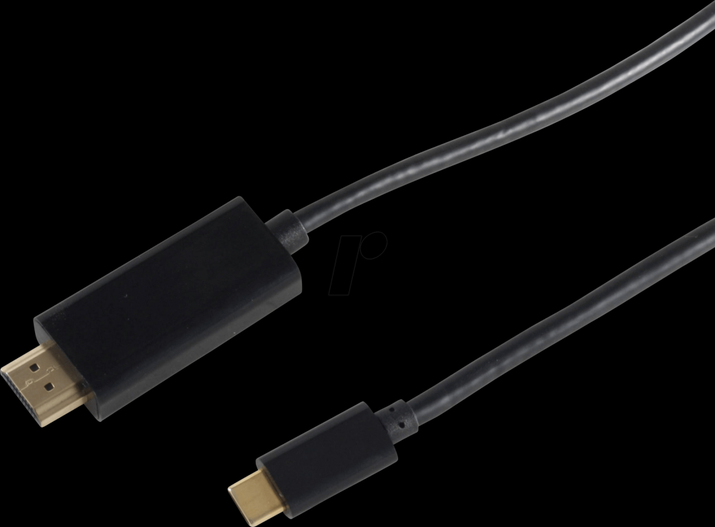 Image SHIVERPEAKS BS10-56045 Videokabel-Adapter 3 m HDMI Typ A (Standard) USB Typ-C (