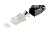 Image SHIVERPEAKS Stecker SET (VE10) f. Verlegek. bis AWG 23 schw. Drahtverbinder (BS