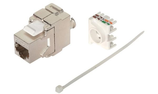 Image SHIVERPEAKS ?at6A RJ45 - RJ45 - Weiblich - Edelstahl (BS75004)