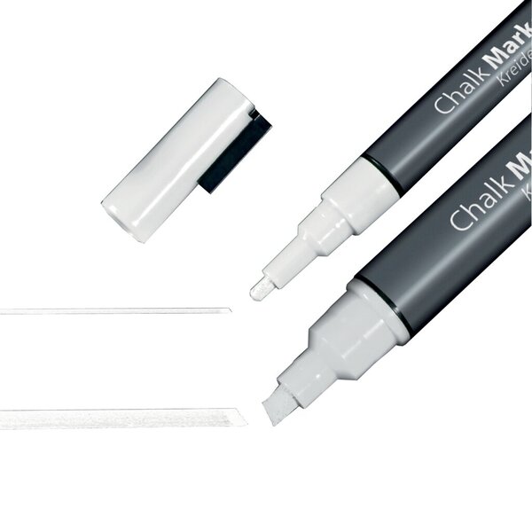 Image Kreidemarker/Flüssigkreide auf Wasserbasis abwischbar weiß