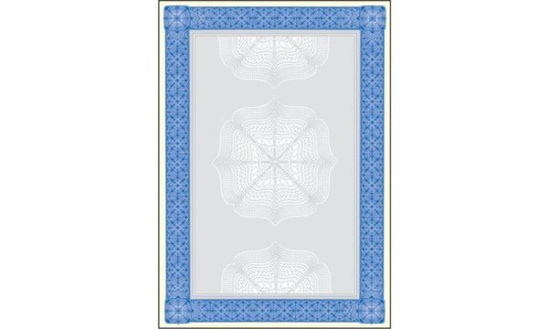 Image SIGEL Design Paper Securities blue - Motiv-Papier - Securities Blue - A4 (210 x