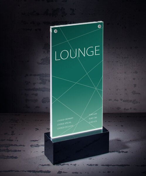 Image SIGEL LED-Tischaufsteller DL