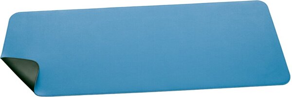 Image SIGEL Schreibtischunterlage Lederimitat blau/grün