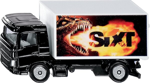 Image Spielzeugmodell LKW mit Kofferaufbau Sixt, Einzelblister