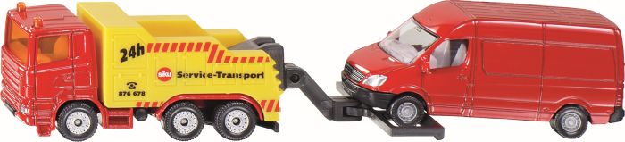 Image SIKU Abschleppwagen mit PKW, sortiert, Nr: 1667