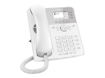 Image SNOM TECHNOLOGY D717 IP-Telefon Weiß Kabelgebundenes Mobilteil TFT (4398)