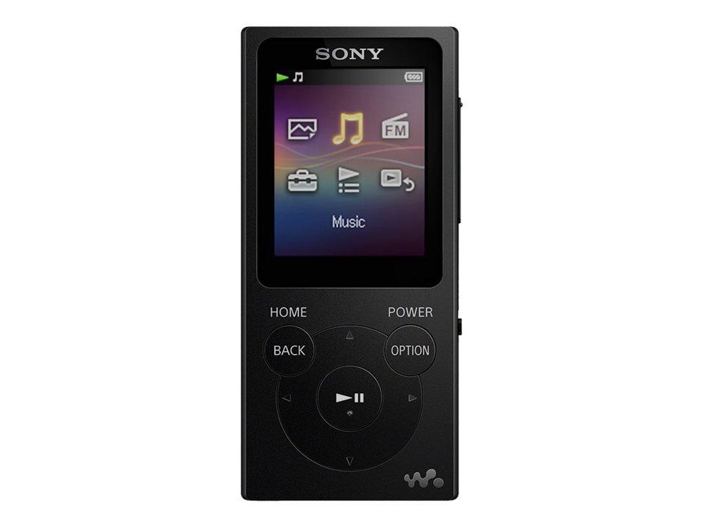 Image SONY NW-E394 Walkman 8 GB, schwarz