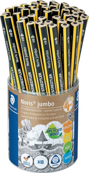 Image Köcher Bleistift Noris j. 100% PEFC Für Kinder, Schüler und Studenten.