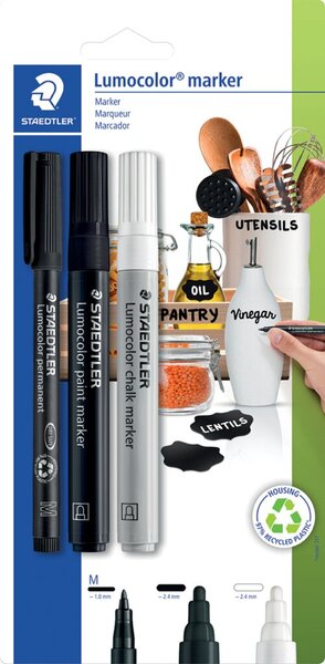 Image Lumocolor Marker Sortiment, Permanent- Kreide-, und Acrylmarker