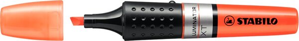 Image STABILO Luminator - Orange - Schwarz - Orange - Silber - Polypropylen - Meißel 