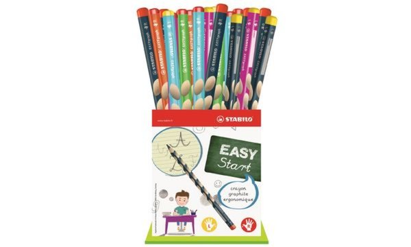 Image STABILO Schreiblernbleistift EASYgr aph, 36er Karton-Display (5650598)