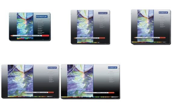 Image STAEDTLER Aquarellstift karat, 48er Metalletui (5655343)