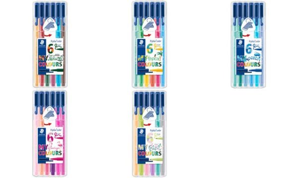 Image STAEDTLER Fasermaler triplus color MY pastel COLOURS, 6er (57890267)