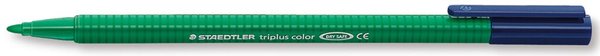 Image STAEDTLER Fasermaler triplus color, dreieckig, grün Minenstärke: 1,0 mm, drucks