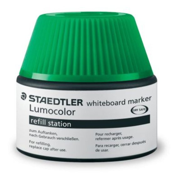Image STAEDTLER Lumocolor Refill-Station 488 51, grün Tankstelle zum Nachfüllen von W