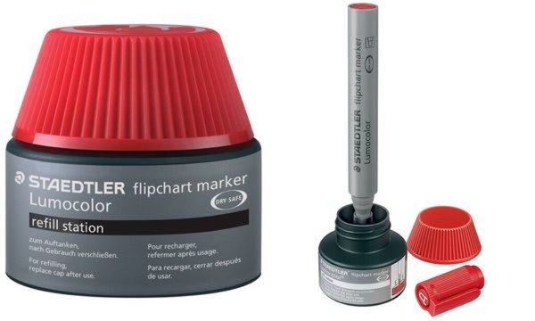 Image STAEDTLER Lumocolor Refill-Station 488 56, schwarz für Flipchart-Marker 356 - 3