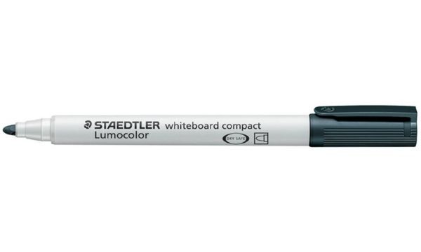 Image STAEDTLER Lumocolor Whiteboard-Mark er compact 341, schwarz (331993900)