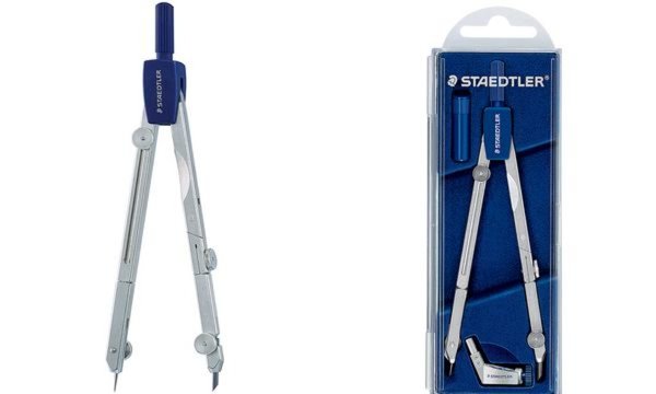 Image STAEDTLER Präzisionszirkel Mars Basic, aus Metall mit Teleskopverlängerungsstan
