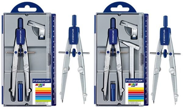 Image STAEDTLER Schulzirkel Noris Club 550 02, Länge: 156 mm mit Spindelführung, Schn
