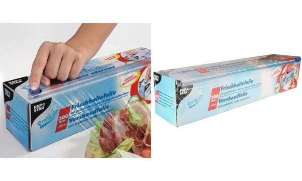 Image STARPAK Frischhaltefolie in Faltsch achtel, Breite: 450 mm (6410517)