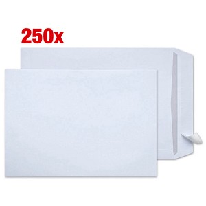 Image STEINMETZ Versandtaschen DIN B4 ohne Fenster weiß 250 St.