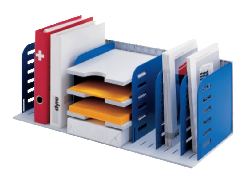 Image STYRO 282-03407.98 Schubladenordnungssystem Polystyrol Schwarz - Grau (28203407